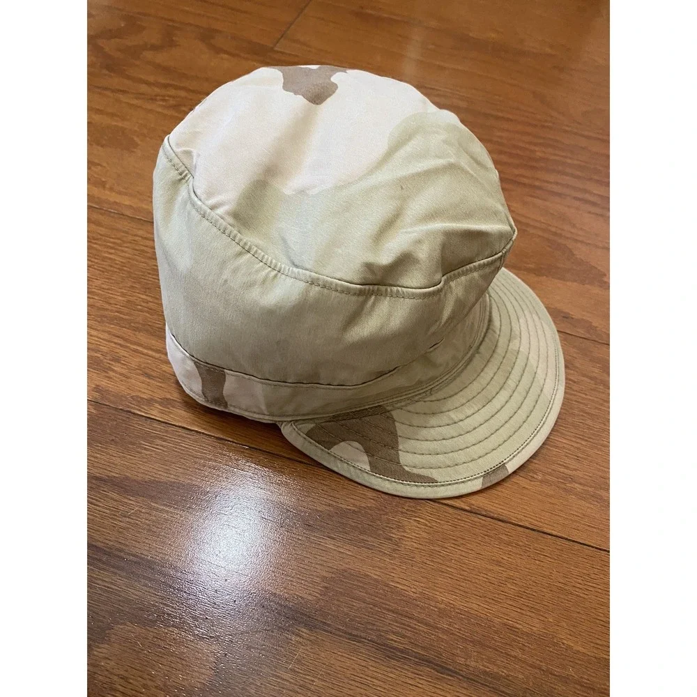 USGI Patrol Cap Hat ACU Desert Camo Army Cover Size 6 3/4 8415-01-326-1573